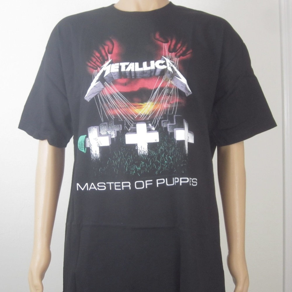 Metallica master of Puppets T-shirt #StrangerThings-Eddie Munson-